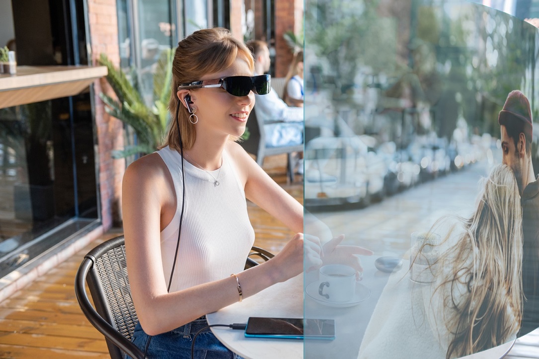utilisation lunette connecté