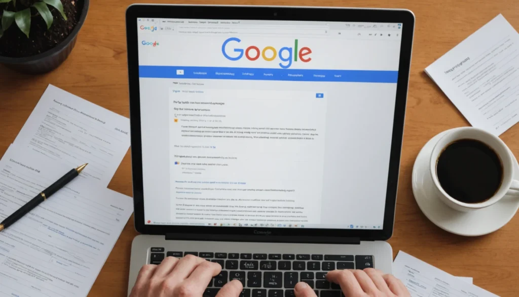 page non indexée google