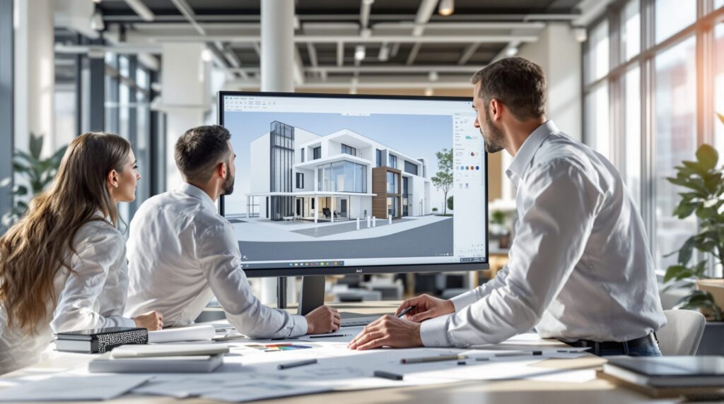 technologie dans la conception de façades