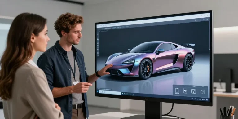 simulation covering voiture